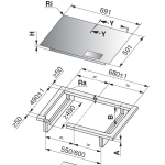 V-Zug  Cooktop V6000 I705 70厘米 嵌入式電磁爐